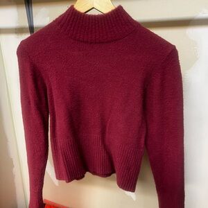 Ardene Burgundy Turtleneck Sweater